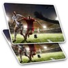 Rectangle Stickers (Set of 2) 10cm - Professional Football Players