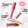 Set de Labiales Líquidos 4 Piezas- Kit de Maquillaje Diario