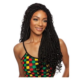 Mane Concept Red Carpet Synthetic Lace Wig - RCHB205 BOHO GODDESS LOCS 24" (1)