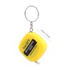 Operitacx 20 Pieces Mini Tape Measure Key Ring Portable Tape
