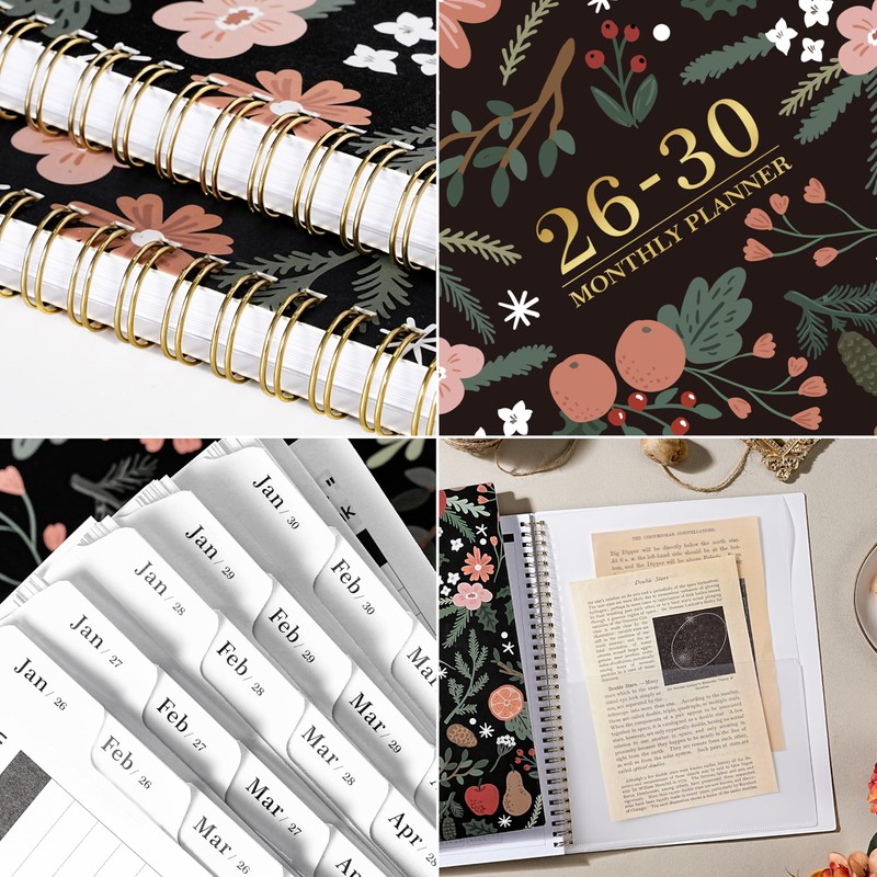 2026-2030 Monthly Planner - 5 Year Planner/Calendar, 5 Year Calendar