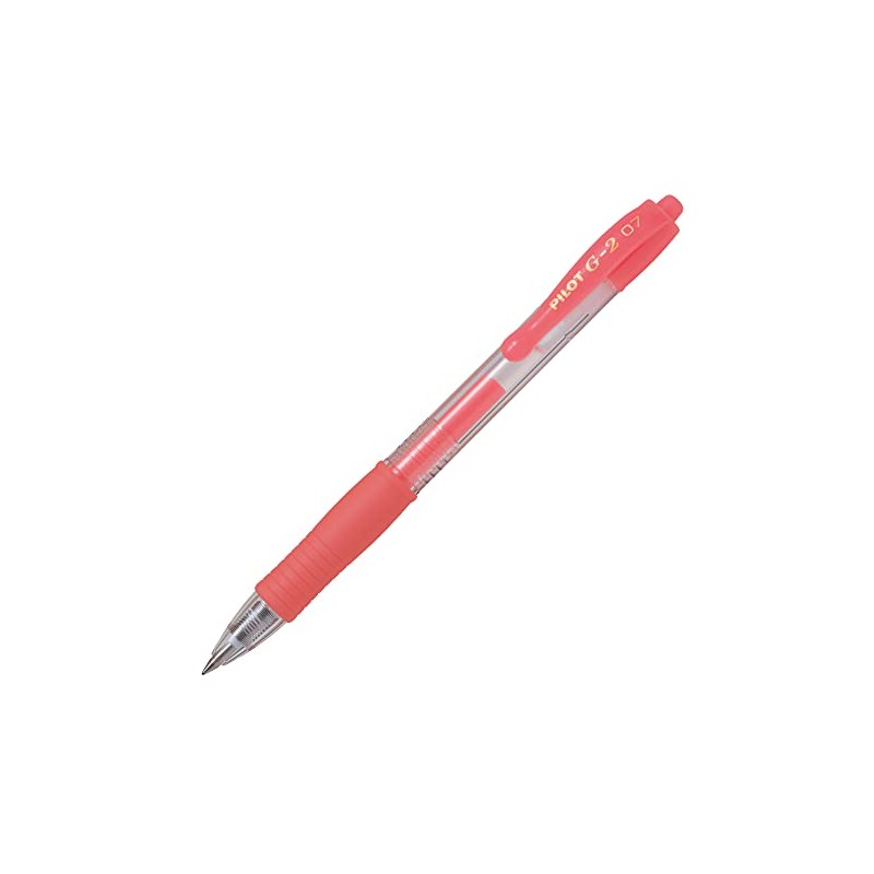 Pilot Gel Pen G2 07 Neon Red