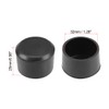 sourcing map Rubber Furniture Caps 32mm Inner Diameter Round Table