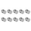 10Pcs Cross Cable Clamps 316 Stainless Steel Railing Wire Rope
