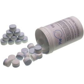 Piebert 2-Phase Cleaning Tablets Compatible / Replacement Part for Fully Automatic Coffee Machines | 40 Tablets in Tin 3.5 g Each Including Break Protection | Deep Effective | Piebert® Quality Made in