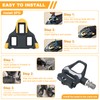 Bicycle Pedals Non-Slip Compatible with Shimano SPD-SL System, Cycling Bike