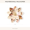 MACKENZIE-CHILDS Wallflower, Hanging Floral Wall Decor, Small, Wild Rose