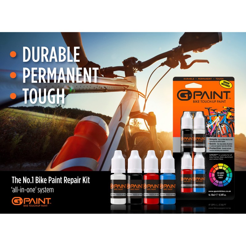 G-Paint Bike Paint - Touch-Up Cycle Paint for Scratched or