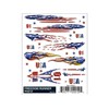 Pinecar Dry Transfer Decals Freedom Runner PIN4012