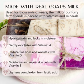 bMAKER All-Natural Goats Milk Soap Base Melt and Pour (2lb Blocks) - Moisturizing and Nourishing for Skin, Soap Making Supplies, Melt and Pour Soap Base for Soap Making