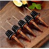 Copper Pourer x 12 Bar Cocktail Spirits Medium Flow Adjustable
