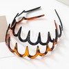 Herbeluemily Headband Hair Clip, Headband with Comb, Black