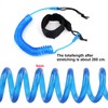 FLOWERUN Surf Leash 5 mm for SUP, Foot Strap for