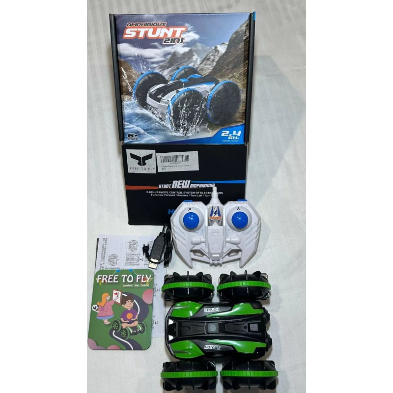 stunt RC Amphibious Stunt Car 2 In 1