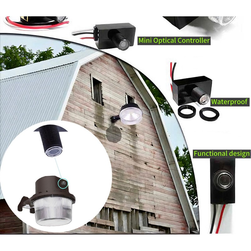 AUTIDEFY 2-Pack 120VAC Light Control Sensor Switch, Outdoor Dusk to