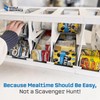 Shelf Reliance Cansolidator Pantry Plus - 1-Pack Can Organizer for