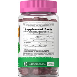 Lil' Sprouts Children's Magnesium Gummies | 70 Count | Mixed Berry Flavor | Sugar Free | Vegan, Non-GMO & Gluten Free
