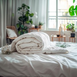 Ultra Soft Queen Mattress Pad | Quilted & Noiseless Sleeping Pad | Breathable & Hypoallergenic Cover | Deep Pocket Fits Up to 17.5" | Premium Bedding Comfort | URBAN LINENS