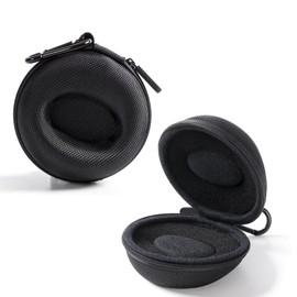 Fuutuu 2PCS portable watch bag, watch storage box, anti drop and shockproof (Black)