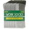 HOT FEET Work Socks for Men - Long Warm Winter