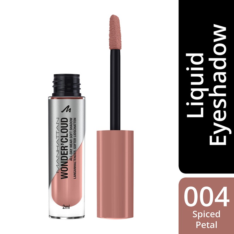 Manhattan Wonder'Cloud Eyeshadow Colour 004 Spiced Petal Liquid Eyeshadow Long