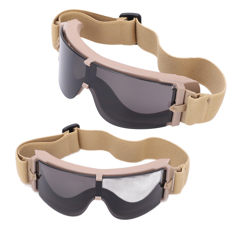 Military Goggles Impact Resistant and Breathable Outdoor Protective Glasses for