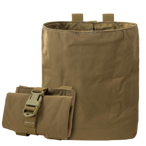 Drlmeio Tactical Foldable Molle Dump Pouch, 500D Nylon Throw Bag,