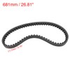 F FIERCE CYCLE 17.7x681-32 Folded Free Rubberised Drive Belt for