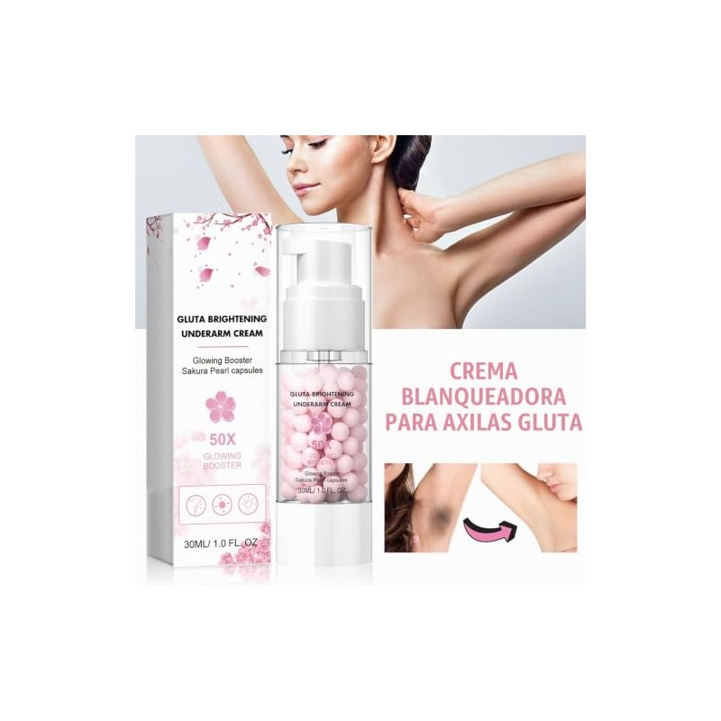 piezas de crema iluminadora potenciadora de glutamato, crema iluminadora para