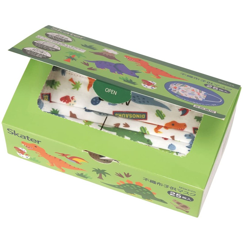 Skater MSKP25-A Non-Woven Mask for Kids, Boxed, Triple Layer Structure,