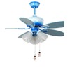 Hyamass Ceiling Fan Pull Chain Extender with Spaceman Charm -