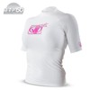 Body Glove Wetsuit Co Women's Basic Fitted Short Arm Rashguard,