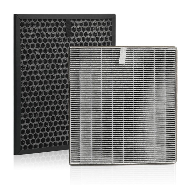 KTJBESTF Dehumidifier with Air Purifier Function DCE-120 Dedicated Dust Collection Filter dce-120hf 1 x Activated Carbon Deodorizer Filter Dce-120tf 1 x Total 2 Pieces Filter Set (Model Number: