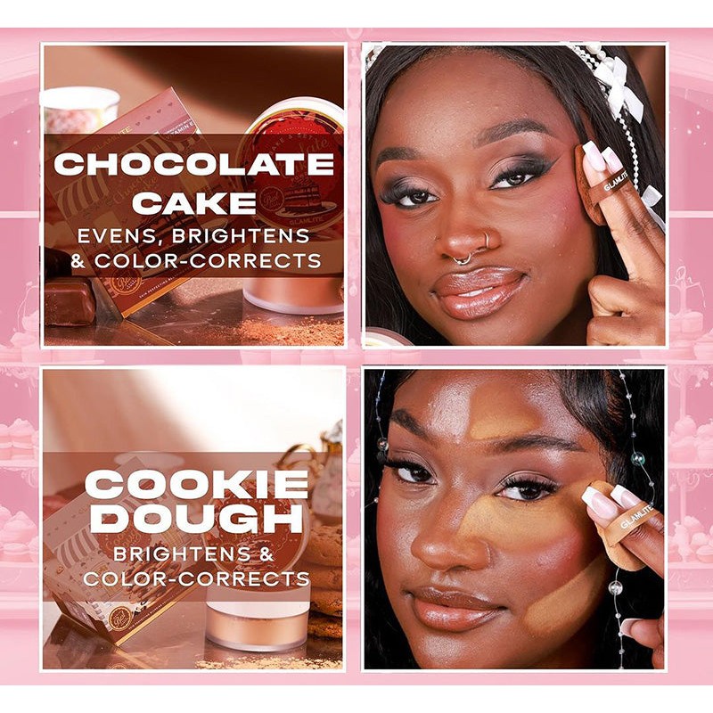 GLAMLITE COOKIE DOUGH BAKE & SET POWDER, GLAMLITE
