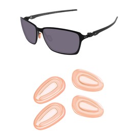 Kygear 2 Pairs Orange Silicone Replacement Nose Piece Compatible with Oakley Kick Back/Feedback/Tailback Sunglasses, Anti-Slip Silicone Rubber Nose Cushions Nose Guard Nose Pads