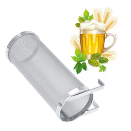 Colador Spider, Colador de Filtro de Lúpulo de Acero Inoxidable de 300 Micrones para Tetera de Elaboración de Cerveza Casera, Filtro de Tetera de Cerveza Y Té de Lúpulo