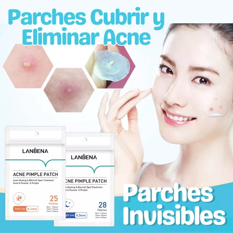 Lanbena Parche Acné Espinillas Día O Noche A Elegir 1pz