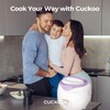 Cuckoo CR-0671V Basic Electric Small Rice Cooker & Warmer, 6