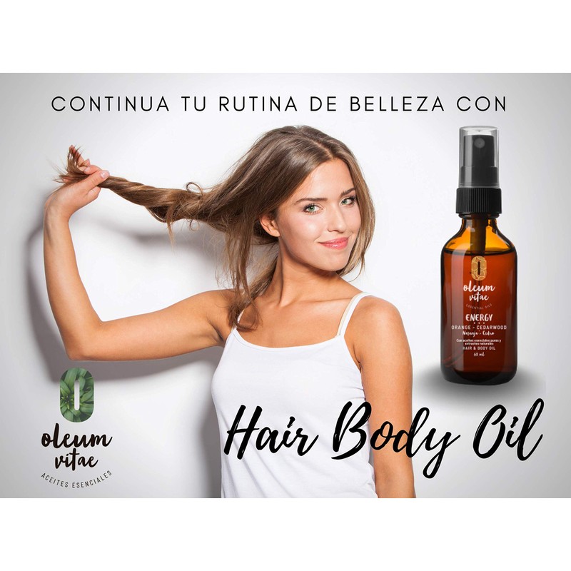 OLEUM VITAE Body Lotion. Crema Corporal Naranja-Cedro. Con Aceite Esencial