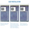 3" W 7.5Ft L Line Set Cover Kit for Mini