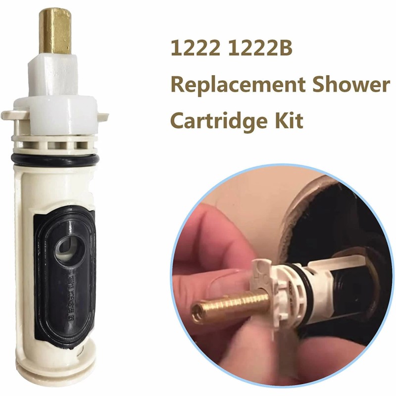 wh-autopart Replacement for Moen 1222 Shower Cartridge Posi-Temp Pressure Balanced