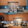 Yipscazo 20-Sheets Stainless Steel Peel and Stick Backsplash for Kitchen,