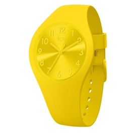 Ice Watch 32015105 Unisex Analogue Quartz Watch, yellow, Colour blocking look