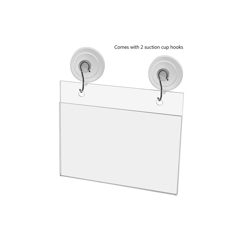 Marketing Holders 5.5"w x 3.5"h Sign Holder Display Advertisement Flyer