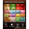 GOODEA.fun Puck Lights with Remote, 13 RGB Colors LED Under