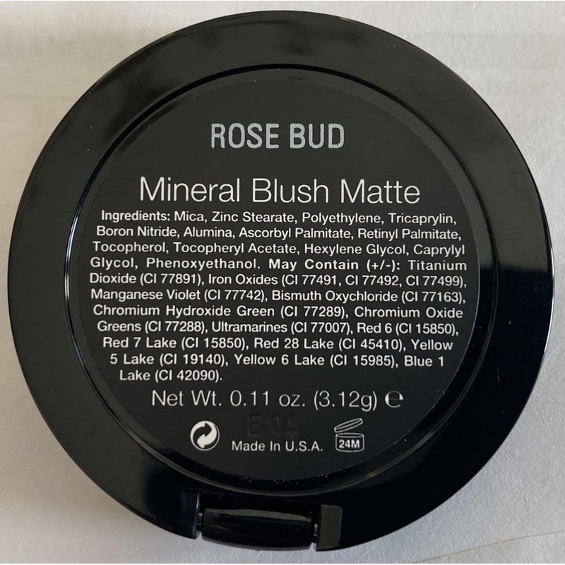 Jolie Mineral Matte Blush Pressed Cheek Color Blusher (Rose Bud)
