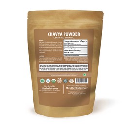 Herbsforever Chavya Powder – Piper Retrofractum – Digestion Care Herb – Non GMO, Organic, Vegan – 230 GMS