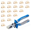 SPEEDWOX 20 Sets of Key Fob Pliers and 1.25 Inch