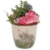 Shudehill Giftware Wild Garden Pretty Floral Pink and Green Design