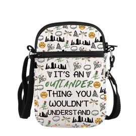 PLITI Outlander Gift Scottish Distle Gift It's An Outlander Thing You Wouldn't Understand Scotland Crossbody Bag, Outlander Thing Zcbagu